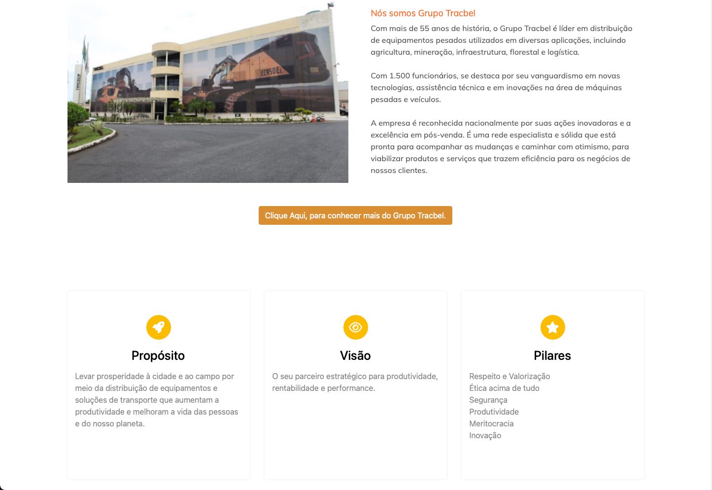 Portal vagas Tracbel