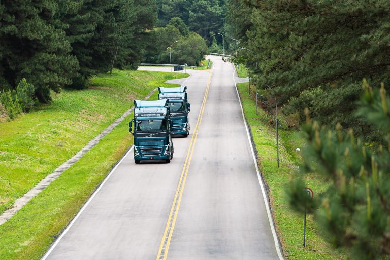 Como a Tecnologia dos Caminhões Volvo
