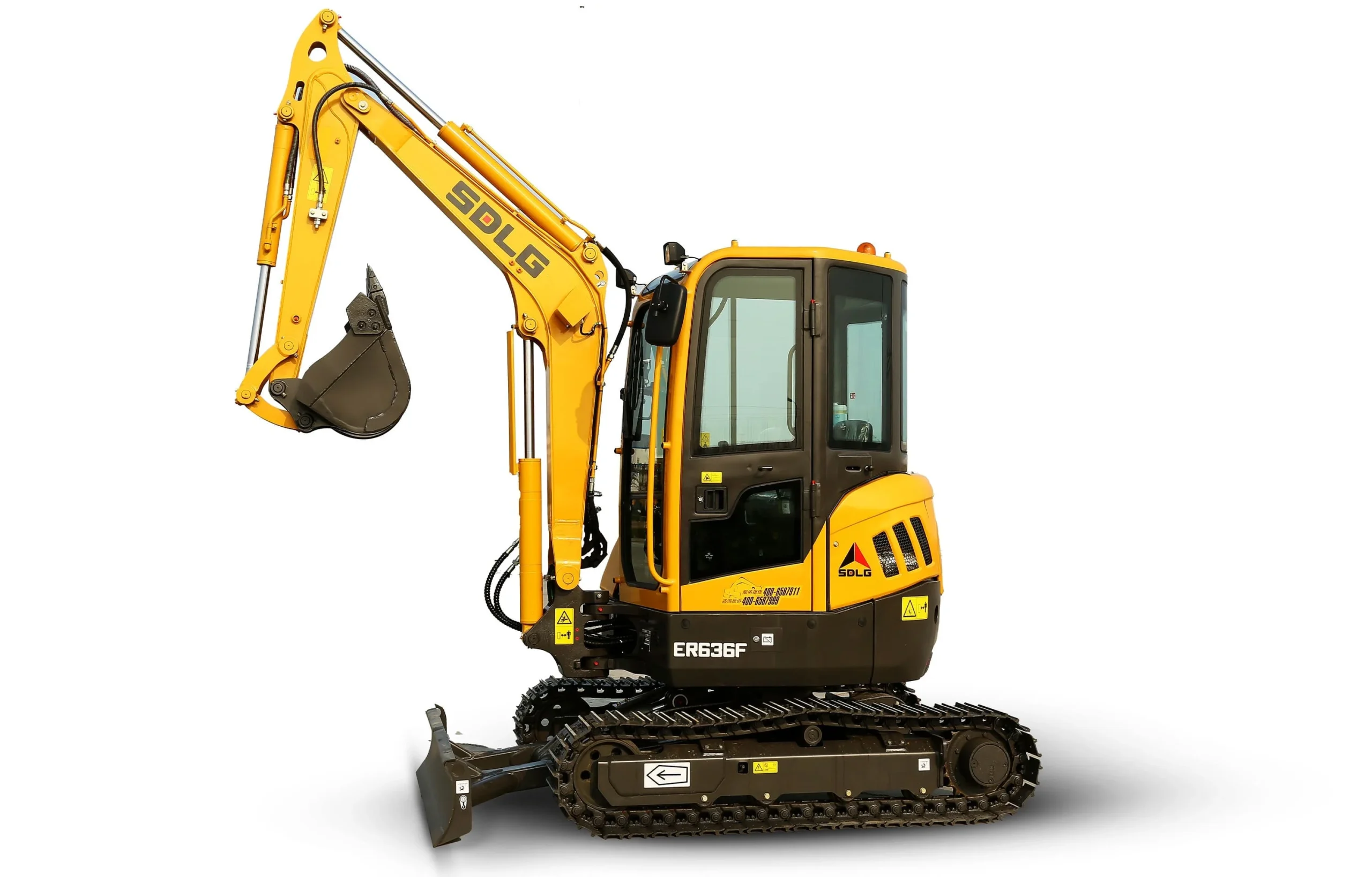 Escavavadeira SDLG ER636F scaled Tracbel apresenta novos produtos Volvo, SDLG e Bull na Tecnoshow