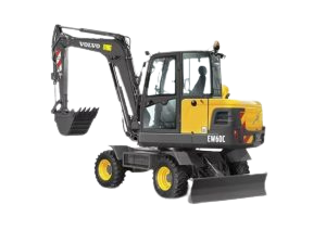 Escavadeira Volvo EW60C Tracbel mostra suas novidades tecnológicas e máquinas na Brazil Equipo Show 2025