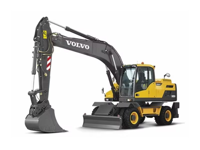 Escavadeiras de Rodas Volvo EW205D
