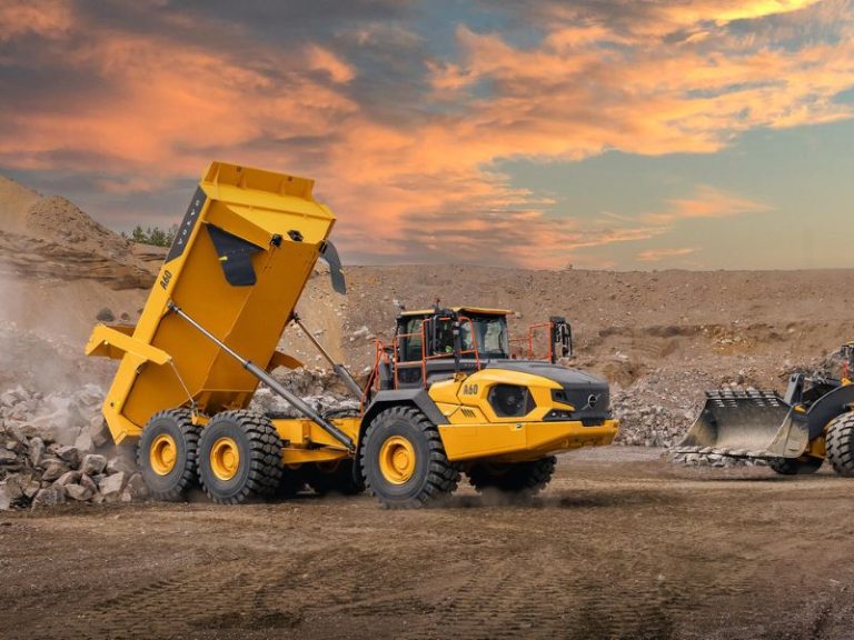 Caminhão Articulado Volvo A60