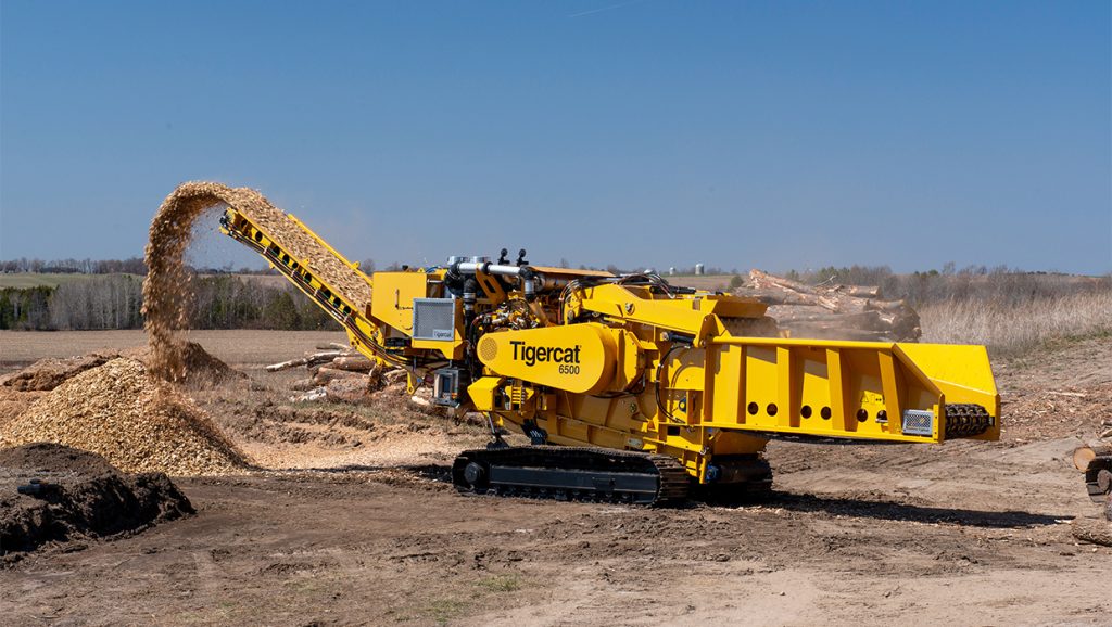 Tigercat Picador 6500 para operação florestal