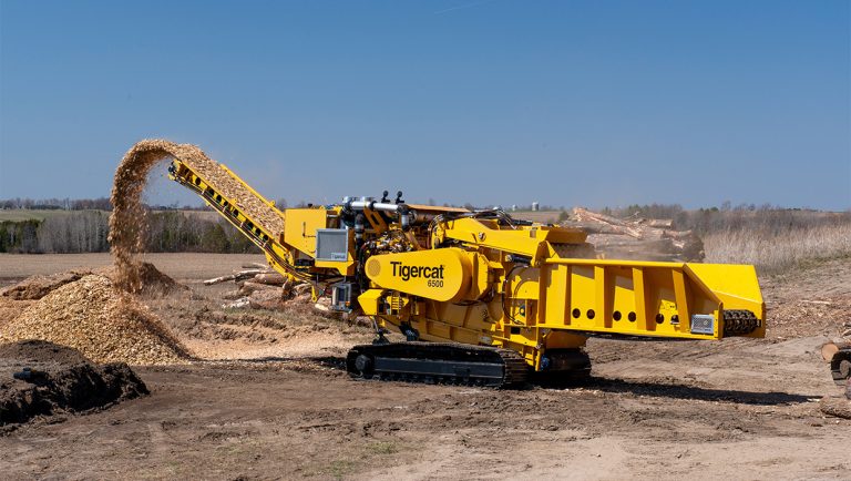 Tigercat Picador 6500 para operação florestal