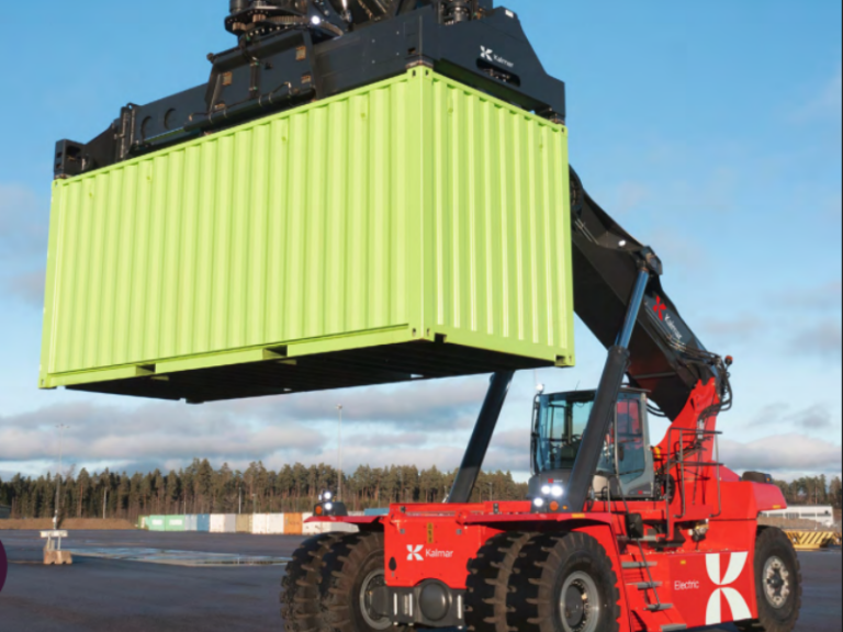 Reachstacker elétrica